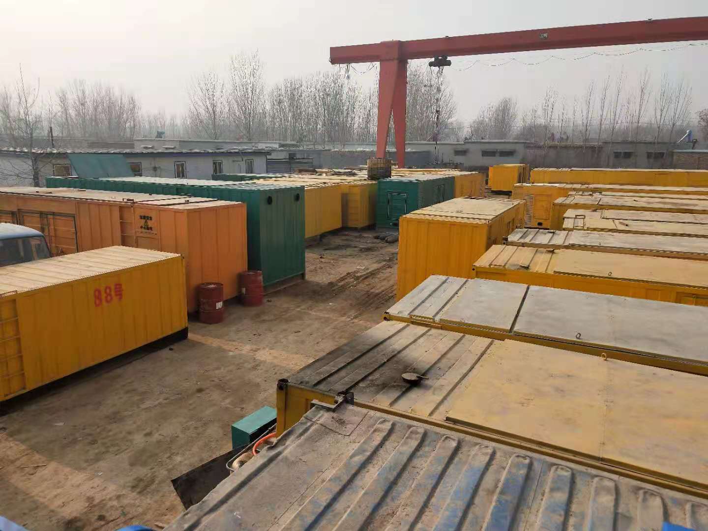 河西租赁发电机-灰尘、风沙对柴油发电机组造成哪些不良影响？